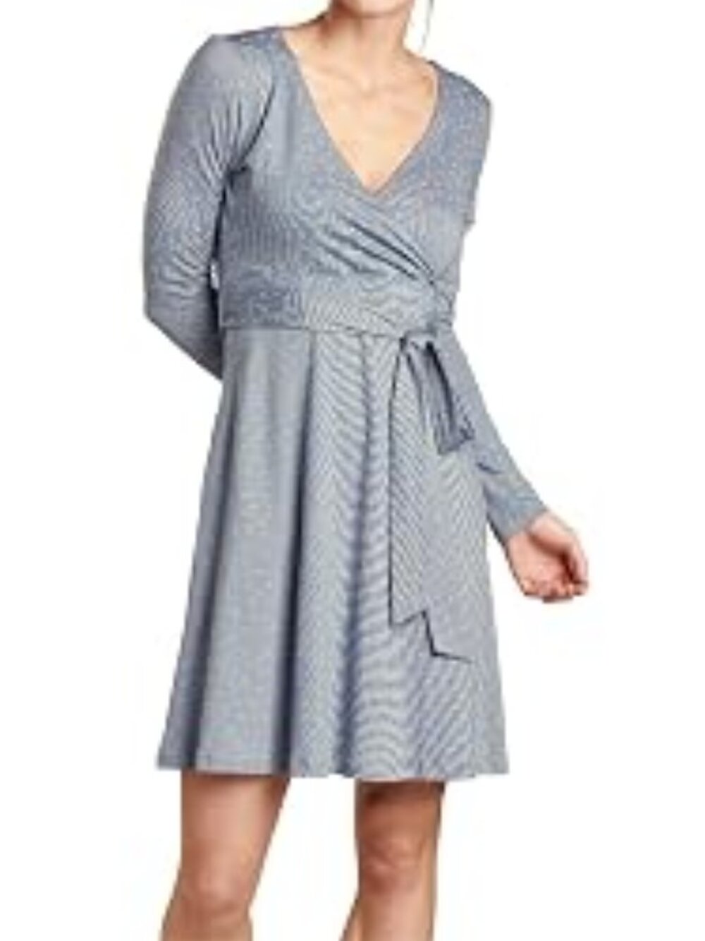 NWT Toad&Co Cue Wrap Long Sleeve Dress, Fit & Flare - Womens Large